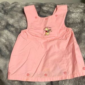 18 month Girls Pink Winnie the Pooh Dress